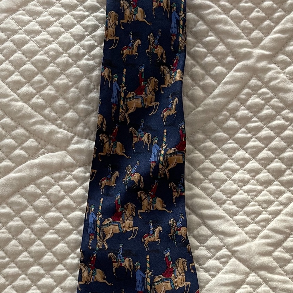 Men’s Designer Salvador Ferragamo tie.